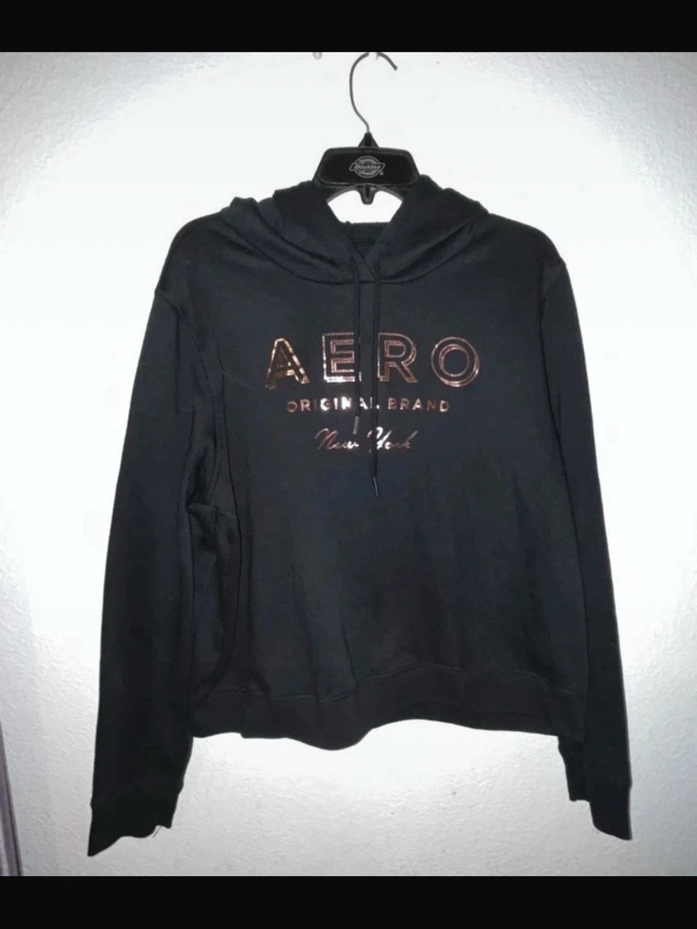 Aeropostale woman’s XL Black hood sweater